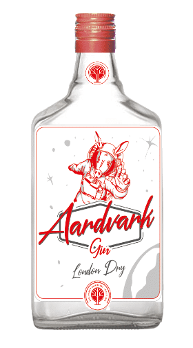 Bottle of Aardvark Gin